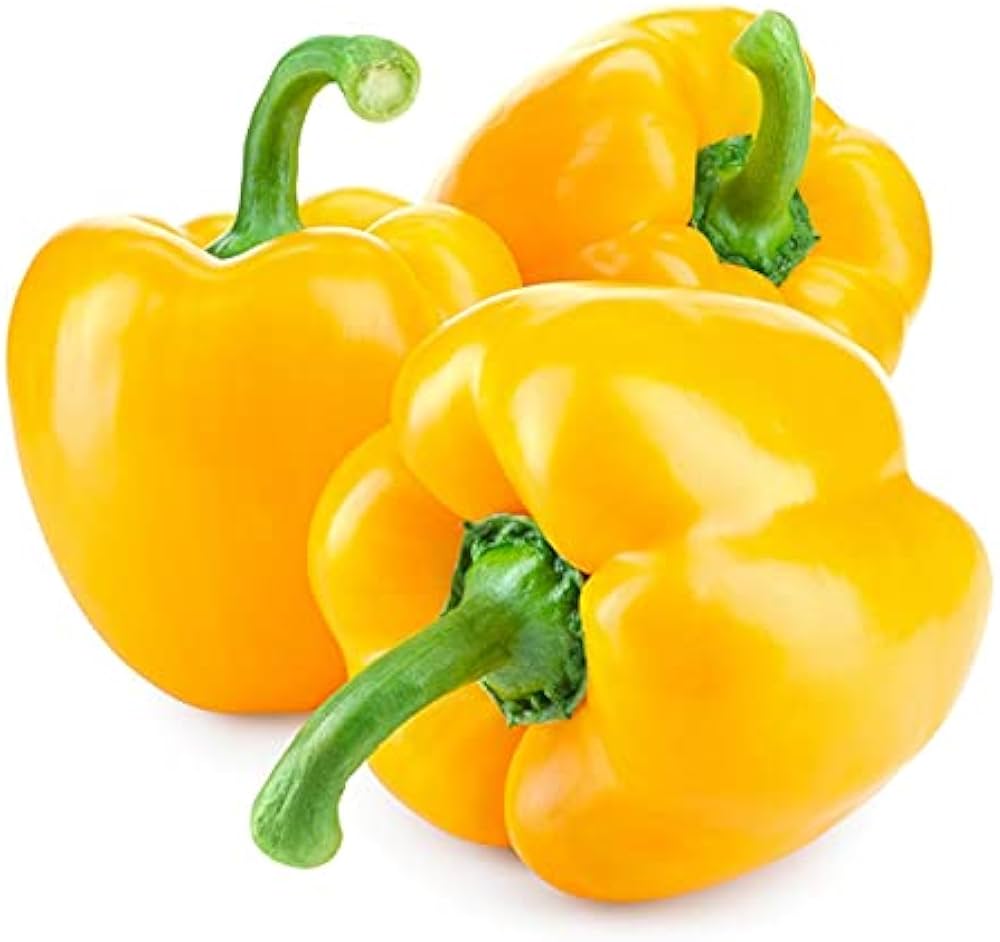 Yellow Capsicum (पीली शिमला मिर्च)